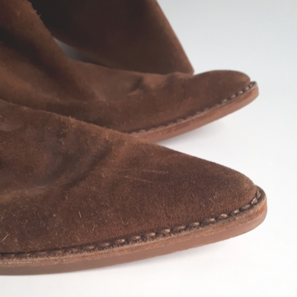 Gucci | Suede Riding Boots - Picture 7 of 13